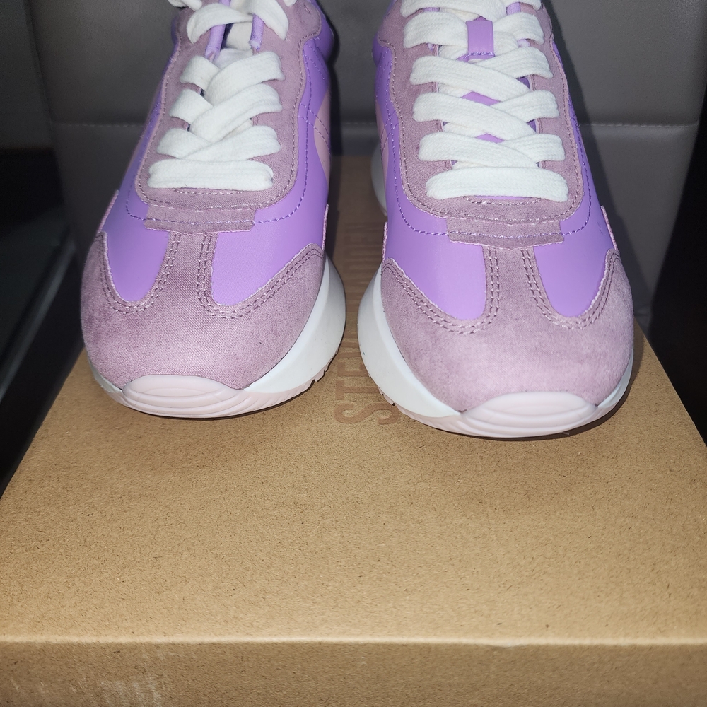 Steve Madden Purple Multi Color Julez Platform Sneaker Size 8 New In Box